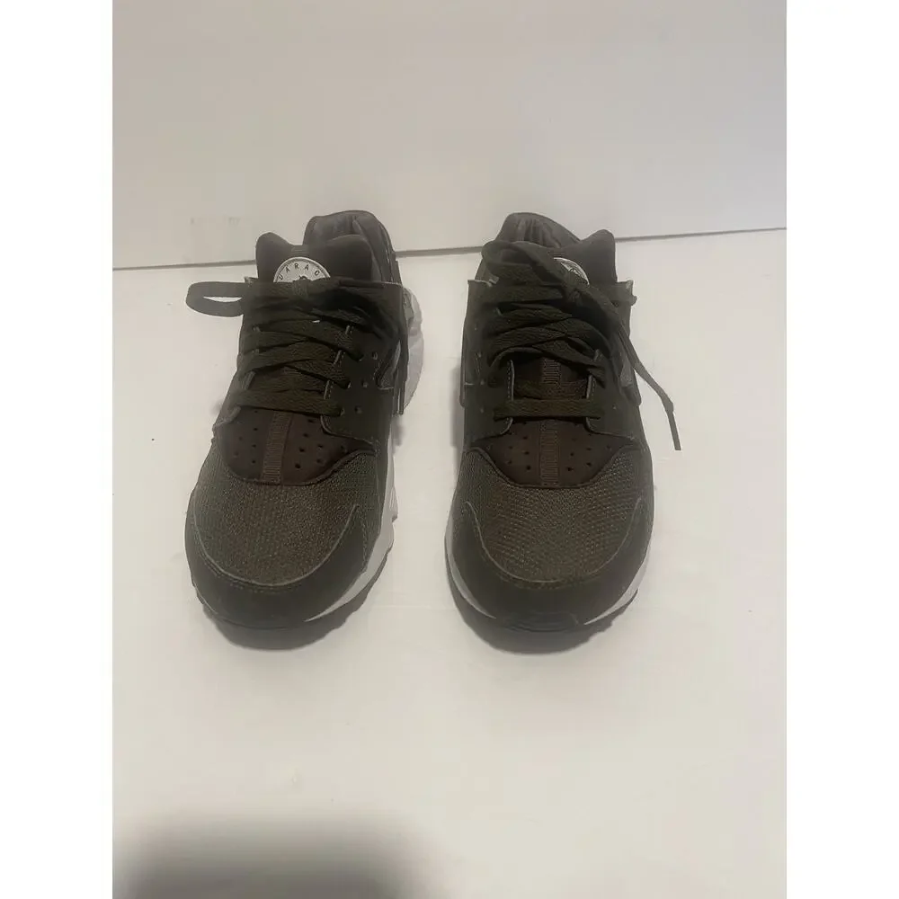 Nike Air Huarache Cargo Khaki Olive & White Size 7Y
